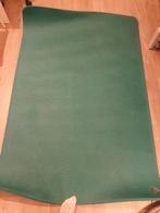 Profitgymmat groen linnen tapijt, Ophalen, Zo goed als nieuw