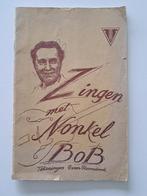 Vintage Boekje - NIR 1959 - Zingen met Nonkel Bob - TV-Ohee, Gelezen, Ophalen of Verzenden, Bob Davidse, 20e eeuw of later