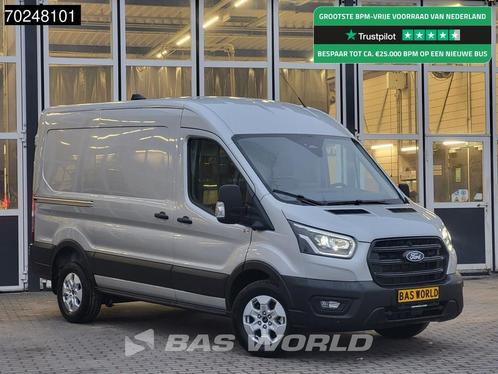 Ford Transit 165pk Automaat Dubbele schuifdeur L2H2 ACC 360c, Auto's, Bestelwagens en Lichte vracht, Bedrijf, Te koop, Achteruitrijcamera