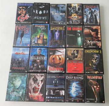45 horror films (dvd)  beschikbaar voor biedingen