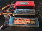 3x 6S lipo accu's met XT90, 4000 - 5000 Mah, Hobby en Vrije tijd, Modelbouw | Radiografisch | Vliegtuigen, Ophalen of Verzenden