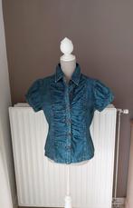 Super tof jeans bloesje - uitstekende kwaliteit - maat 40, Vêtements | Femmes, Blouses & Tuniques, Enlèvement ou Envoi, Neuf, Taille 38/40 (M)