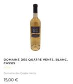 Domaine des quatre vents Cassis 2019, Ophalen of Verzenden, Nieuw, Witte wijn