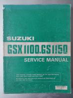 Service manual Suzuki GSX1100, GS1150, Motoren, Ophalen of Verzenden, Suzuki