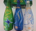 3 Millennium waterflessen van Perrier.  Limited edition van, Ophalen of Verzenden, Gebruikt, Verpakking