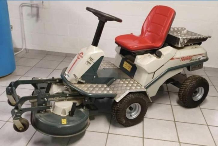 Zitmaaier, frontmaaier Cramer, Tuin en Terras, Zitmaaiers, Zo goed als nieuw, 90 tot 120 cm, Elektrische starter, Mulchfunctie