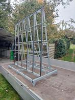 Glasbok gegalvaniseerd B 2mxL1mxH2,05m in perfecte staat, Doe-het-zelf en Bouw, Glas en Ramen, Ophalen, Zo goed als nieuw