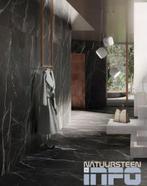 Marmerlook Callacata Nero merk Nexion 1198x598x9mm honed, Ophalen, 60 cm of meer, Nieuw, 10 m² of meer