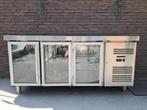 Koelbank vitrine frigo buitenkeuken inox, Elektronische apparatuur, Overige elektronische apparatuur, Ophalen, Zo goed als nieuw