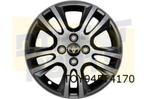 Toyota Aygo velg Aluminium 15'' dubbele 5-spaaks hoogglans z, Auto-onderdelen, Banden en Velgen, 15 inch, Verzenden, Nieuw, Band(en)