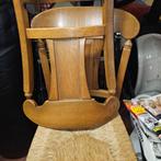 Eiken stoelen, Huis en Inrichting, Stoelen, Gebruikt, Twee, Bruin, Ophalen of Verzenden