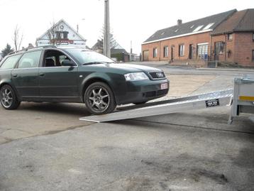 Alu. oprijplaten 3000 x 360 cap 2500 kg / paar bij wielbasis beschikbaar voor biedingen