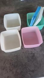 Tupperware 4 boîtes carrées 400ml
