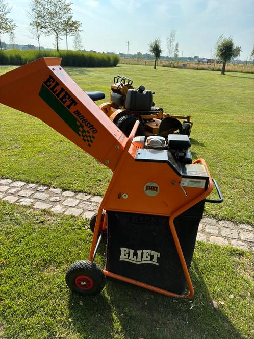 Eliet Maestro hakselaar, Tuin en Terras, Hakselaars, Zo goed als nieuw, Benzine, Met opvangbak, Ophalen