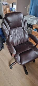 chaise de bureau, Ophalen, Gebruikt, Bruin, Bureaustoel