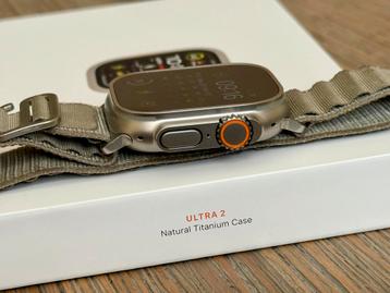 Apple Watch Ultra 2, met bon en 2 jaar garantie nieuw! beschikbaar voor biedingen