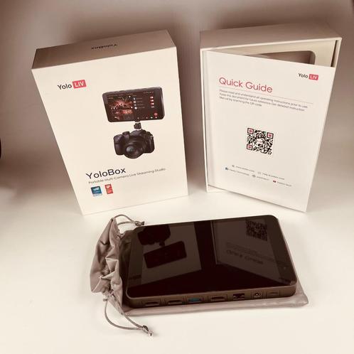 YoloLiv YoloBox – Live Streaming Studio | All-in-One, Audio, Tv en Foto, Videocamera's Digitaal, Zo goed als nieuw, Camera, Full HD