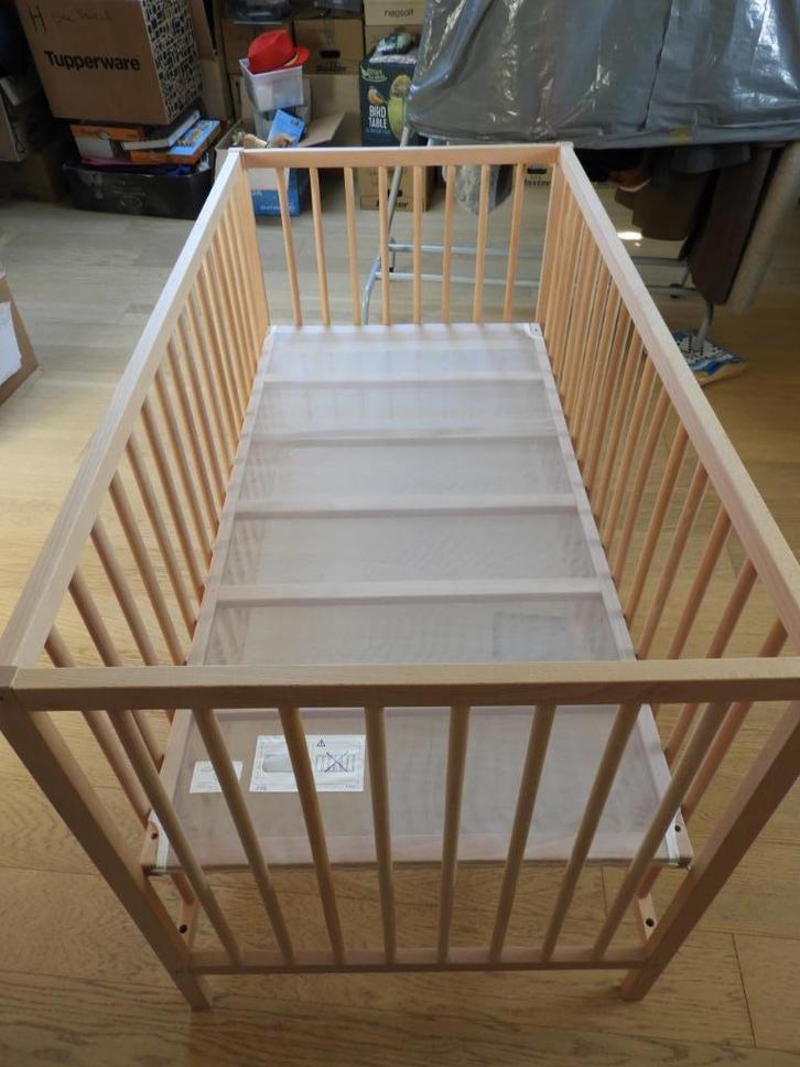 babybed, Enfants & Bébés, Chambre d'enfant | Lits, Comme neuf, Matelas, Enlèvement