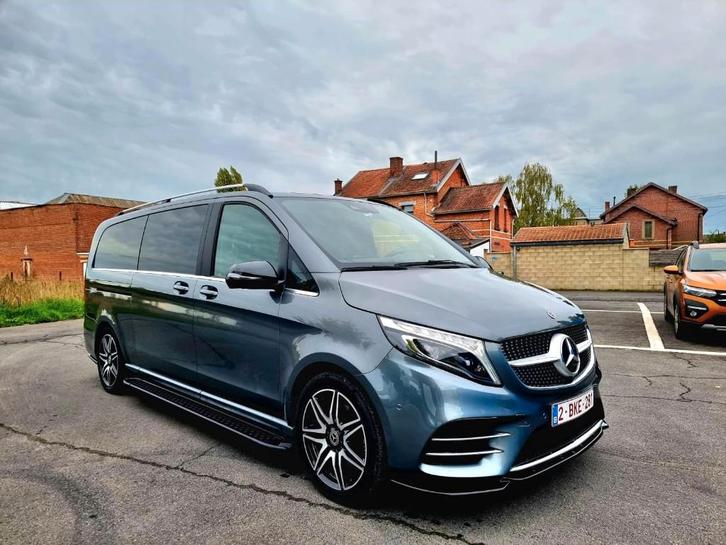 MERCEDES V300 AVANTGARDE L3  EXTRA LANG   AMG. LICHTE VRACHT, Auto's, Bestelwagens en Lichte vracht, Particulier, 360° camera