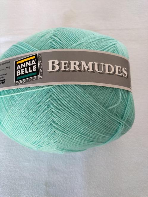 Pelote de laine Anna belle Bermudes 400 gr vert., Hobby & Loisirs créatifs, Tricot & Crochet, Neuf, Tricot ou Crochet, Enlèvement ou Envoi