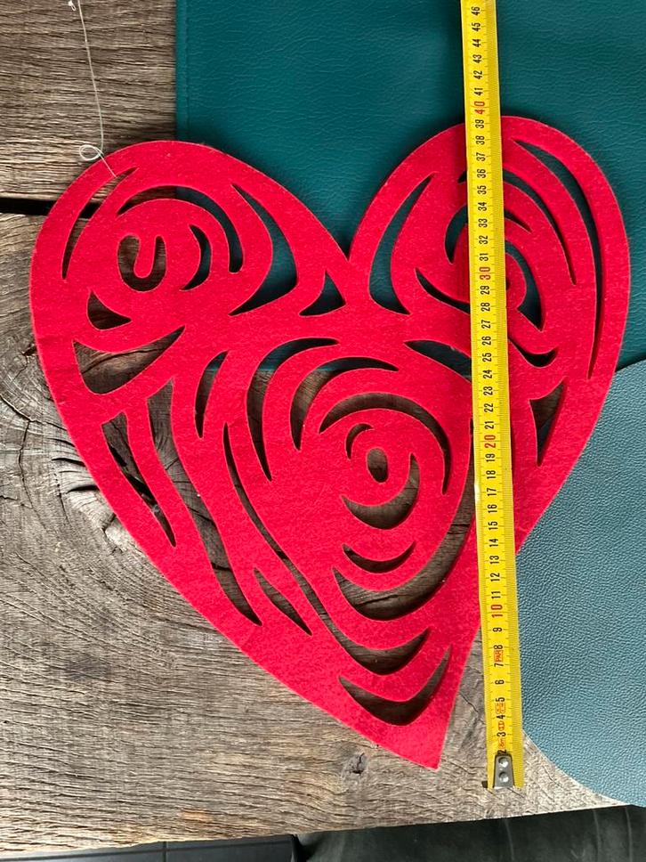 Feestdecoratie rood, Maison & Meubles, Accessoires pour la Maison | Coussins, Comme neuf, Rouge, Enlèvement