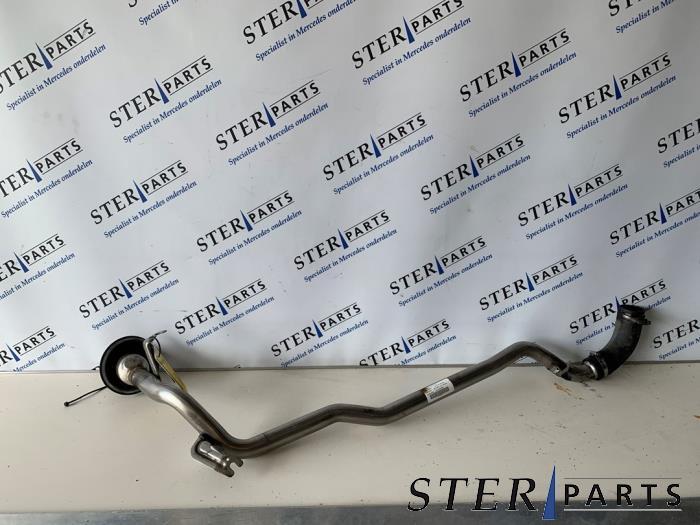 Vulpijp Brandstoftank van een Mercedes B-Klasse, Auto-onderdelen, Brandstofsystemen, Mercedes-Benz, Gebruikt, 3 maanden garantie