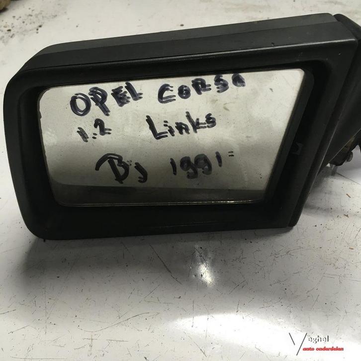 Opel Corsa 1991  Buitenspiegel Linksvoor, Autos : Pièces & Accessoires, Rétroviseurs, Utilisé, Enlèvement ou Envoi