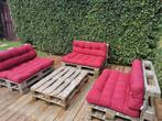 Salon de jardin avec coussins. Région Durbuy, Tuin en Terras, Ophalen, Zo goed als nieuw
