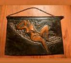 Koper geslagen kunstwerkje (erotisch), Ophalen of Verzenden