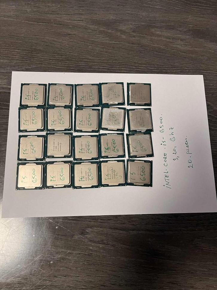 Intel-Core-i5-6500-processor in batch 150, Computers en Software, Processors, Gebruikt, 4-core, 3 tot 4 Ghz, Ophalen