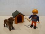 Playmobil jongen met hond, Kinderen en Baby's, Speelgoed | Playmobil, Ophalen of Verzenden, Zo goed als nieuw, Los Playmobil