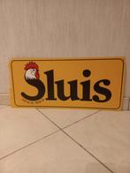 Ancien panneau publicitaire Sluis alimentation animale, Enlèvement ou Envoi, Comme neuf, Panneau publicitaire