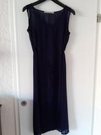 Cora Kemperman blauwe transparante jurk maat M, Kleding | Dames, Maat 38/40 (M), Onder de knie, Verzenden, Blauw