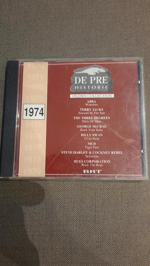 Cd DE PRÉHISTORIE 1974 volume 1, Cd's en Dvd's, Cd's | Verzamelalbums, Zo goed als nieuw, Pop, Ophalen of Verzenden