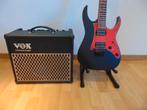 Ibanez GRG131DX Black Flat + AMP Vox AD15VT Valvetronix ., Muziek en Instrumenten, Ophalen, Ibanez, Nieuw, Met versterker