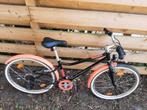 BTWIN Hybride Kind Riverside 500 zwart/koraalrood 24inch, Ophalen, Zo goed als nieuw