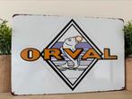 Metalen reclamebord Orval, Verzamelen, Ophalen of Verzenden, Nieuw, Reclamebord, Plaat of Schild