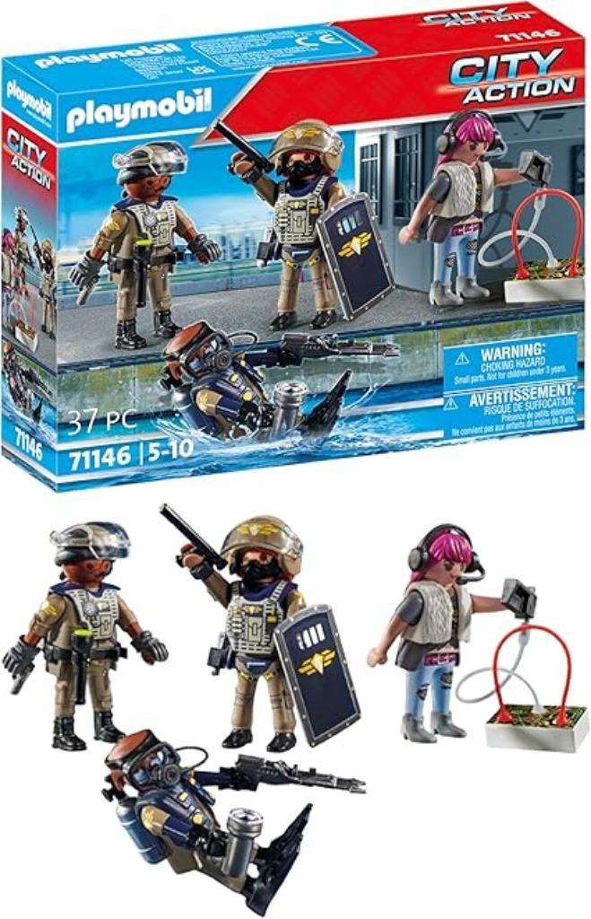 PLAYMOBIL  SEK Task Force SNELLE GRATIS LEVERING, Kinderen en Baby's, Speelgoed | Playmobil, Nieuw, Complete set, Verzenden