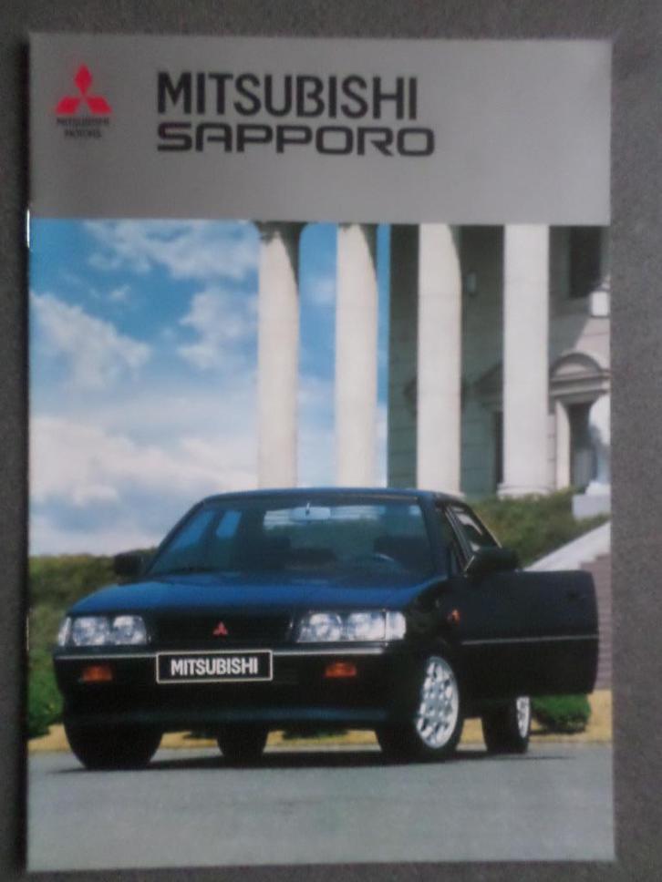 Mitsubishi Sapporo Brochure, Boeken, Auto's | Folders en Tijdschriften, Mitsubishi, Ophalen of Verzenden