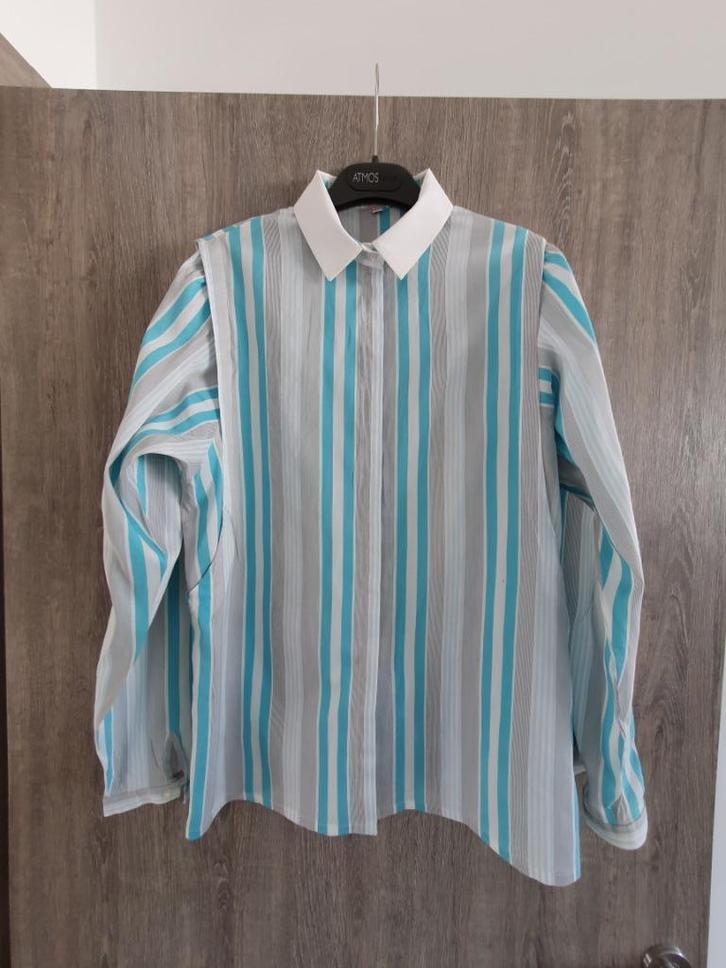 Gestreepte bloes Mayerline 40, Kleding | Dames, Blouses en Tunieken, Zo goed als nieuw, Maat 38/40 (M), Overige kleuren, Ophalen of Verzenden