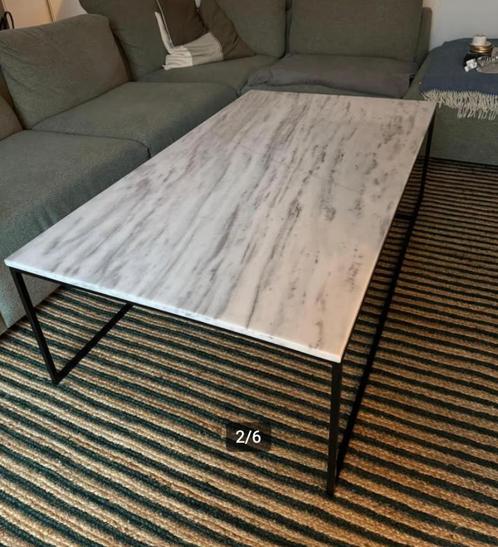 Marmeren salontafel KINTSUGI, Huis en Inrichting, Tafels | Salontafels, Gebruikt, Minder dan 50 cm, 50 tot 100 cm, 150 tot 200 cm