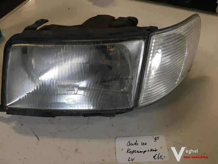 Audi 100 1995 Koplamp met knipperlicht links, Auto-onderdelen, Verlichting, Gebruikt, Ophalen of Verzenden