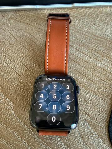 Apple Watch Series 8 45 mm grafietstaal (zwart) beschikbaar voor biedingen