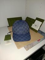 Casquette Gucci Dubai bleu 57cm, Kleding | Heren, Hoeden en Petten, Ophalen of Verzenden, Zo goed als nieuw