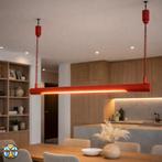 Lampe à tube fluorescent rouge réglable vintage (Massive), Enlèvement ou Envoi