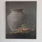 schilderij op houten plaat, Antiek en Kunst, Ophalen of Verzenden