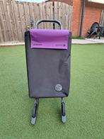 boodschappen caddy, Handtassen en Accessoires, Ophalen, Gebruikt, Zacht kunststof, Wieltjes