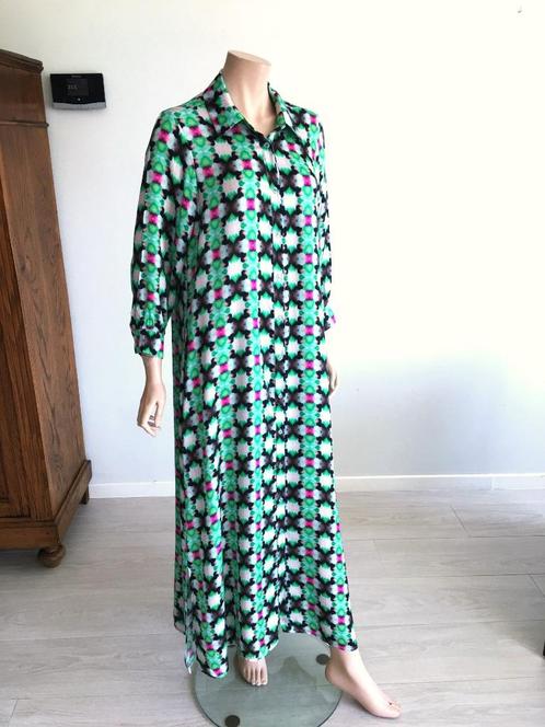 Black Rose Prachtig Maxi Doorknoopkleed – met zakken!, Kleding | Dames, Jurken, Gedragen, Maat 38/40 (M), Overige kleuren, Onder de knie