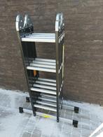 Vouwladder, Ophalen, Nieuw, Ladder, Opvouwbaar of Inschuifbaar