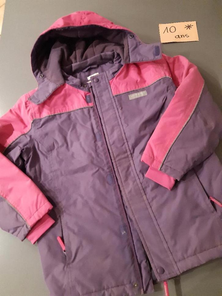 Anorak ski Verbaudet fille 10 ans, Kinderen en Baby's, Kinderkleding | Maat 140, Zo goed als nieuw, Meisje, Sport- of Zwemkleding